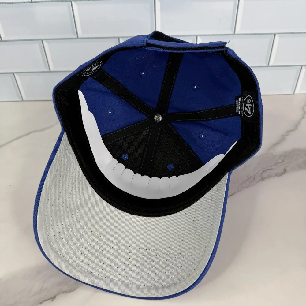 Chicago Cubs‎ Hat Cap Strap Back Youth Boys One Size Blue MLB Baseball 47 NWOT
